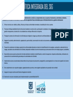 4.politica Integrada Del SIG - SGA