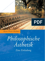 H.P. Balmer, Philosophische Ästhetik - Leseprobe