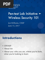 OWASP Wireless Security 101 PDF