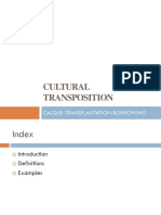 Cultural Transposition