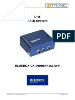 BLUEBOX CX UHF User Manual - 2.24 - Type - 5325U - 5335U - 5345U - 5326U - 5336U - 5346U - 5327U - 5337U - 5347U - 5328U - 5338U - 5348U