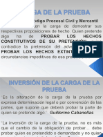 INVERSIÓN DE LA PRUEBA y PRESUNCIONES LEGALES.ppsx