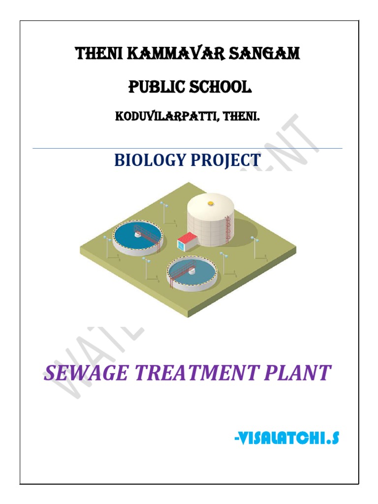 Sewage Treatment Plant Project Overview | PDF | Sewage Treatment ...