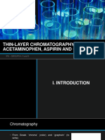 Thin Layer Chromatography of Acetaminophen Aspirin and Caffeine