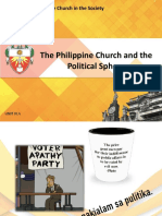 UNIT IV.A. The Philippine Church and The Political Sphere (Edited) PDF