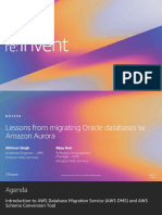 REPEAT 1 Lessons From Migrating Oracle Databases To Amazon Aurora DAT342-R1 PDF