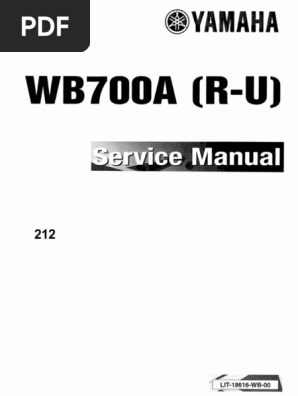 Yamaha Service Manual WaveBlaster 93 To 96 PDF | PDF