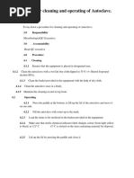 Microbiology Lab Entry and Exit SOP | PDF | Clothing | Nature