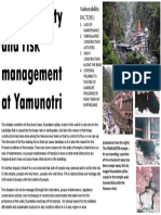 Vulnerability and Risk Management at Yamunotri