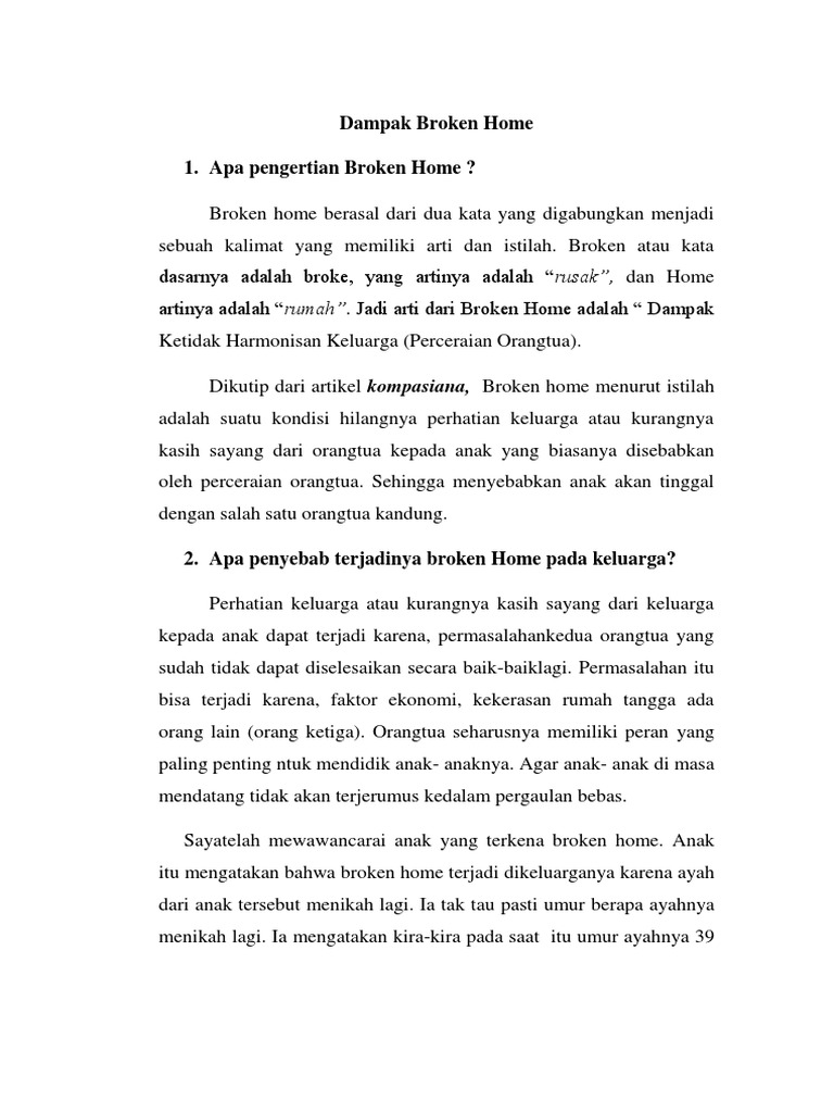 60 Top Artikel broken home Trend in 2022