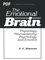 (P. v. Simonov (Auth.) ) The Emotional Brain Physi