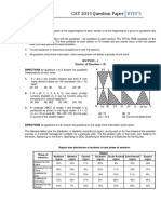 CAT 2015 Questions PDF