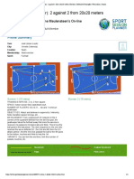 Futsal: 2 Against 2 From 20x20 Meters (Tactical: Defensive Principles Formations, Junior)
