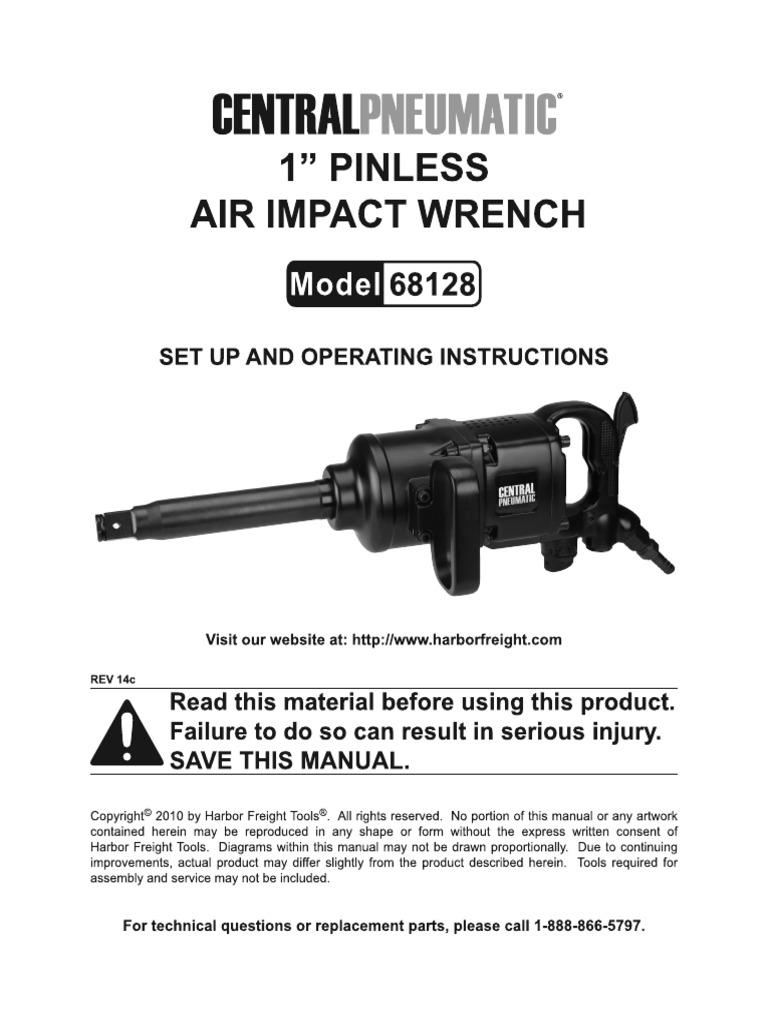 1 Air Impact Wrench Pdf Valve Mechanical Engineering