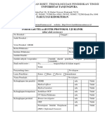 Formulir Telaah Etik Protokol Uji Klinik