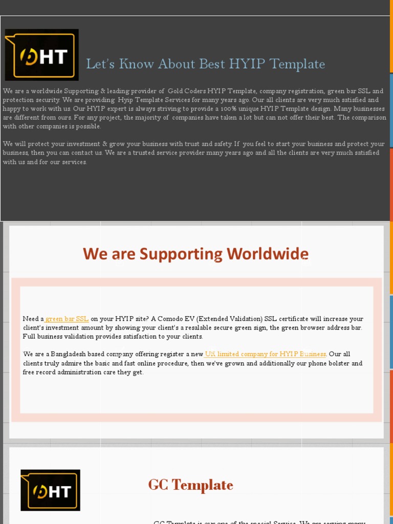 BestHyipTemplate PDF | PDF