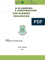 Manual de Construccion - Bloques Ecologicos
