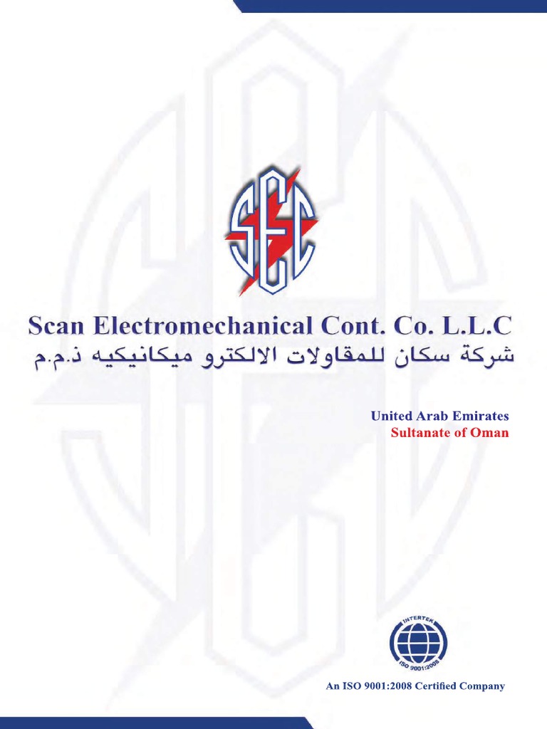 Scan Electromechanical Cont Co Llc Company Profile Pdf Pdf