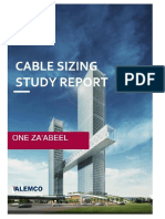 ONE ZA'ABEEL Cable Sizing Report Rev-1