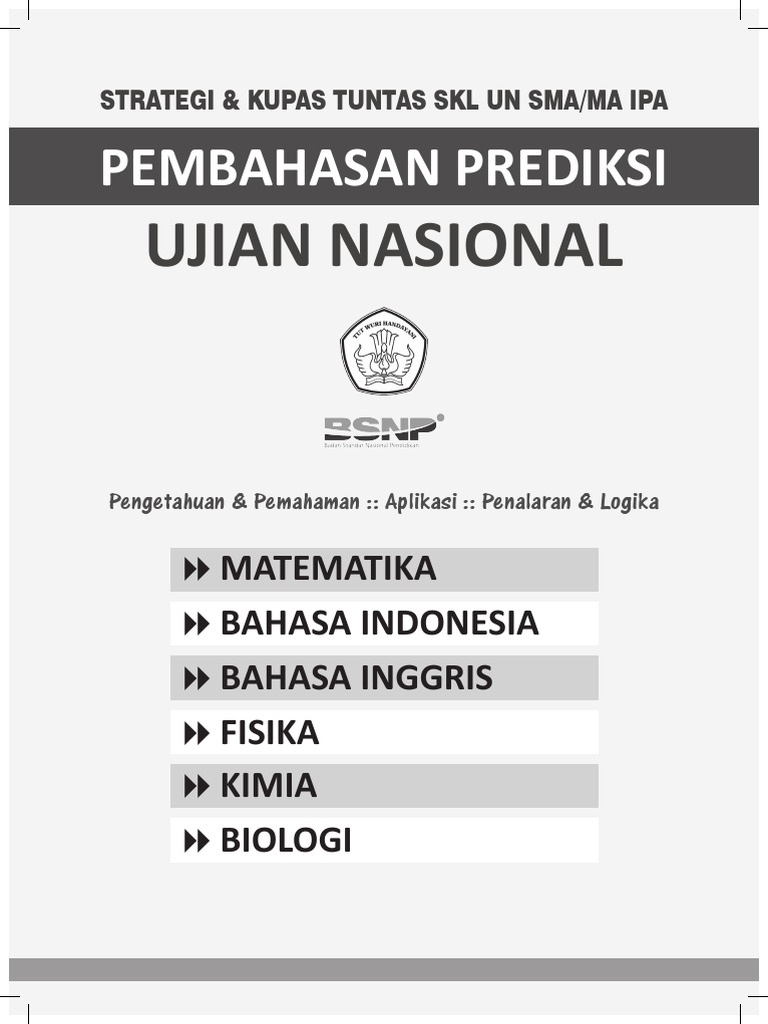 Pembahasan Prediksi Un Skl Ipa