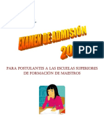 B.m.r.0prof Miguel Angel Mamani Exa-Admision Esfm 2000 PDF