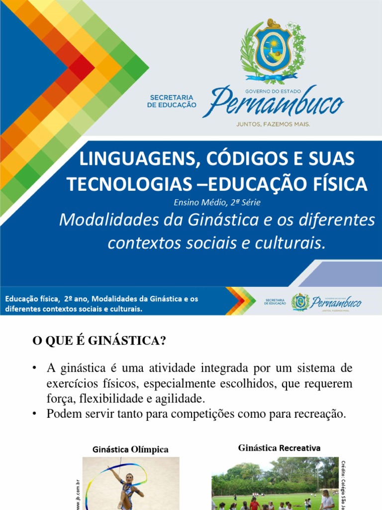 Linguagens, Códigos e suas Tecnologias – Educação Física Ensino  Fundamental, 8º Ano U Abordagem histórica dos jogos populares, de salão e  esportivos Participação: - ppt carregar