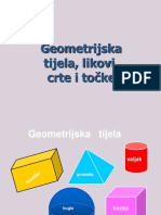 Geometrijska Tijela I Likovi