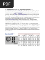 Variac MFG Business Plan Annexure - 1