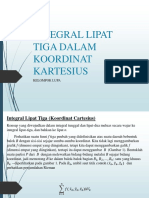 Integral Lipat Tiga Dalam Koordinat Kartesius