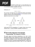 Knapsack Algorithm