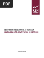 Desnutrición Crónica Infantil en Guatemala 