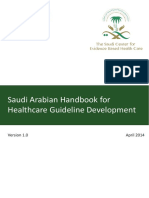 Saudi Arabian Handbook For Healthcare Guideine Development-Updated16-7 PDF