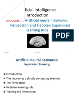 7 - NN Introduction & Perceptron PDF