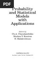 CH. a. Charalambides, M.v. Koutras, N. Balakrishnan - Probability and Statistical Models With Applications-Chapman and Hall_CRC (2000)