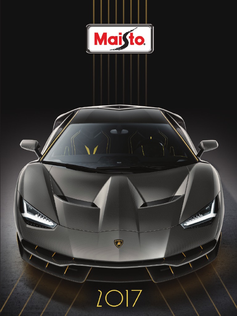 Maisto 2017 Catalogue PDF | PDF