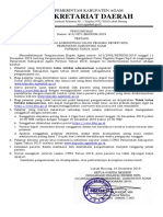 Pengumuman Hasil Seleksi Administrasi CPNS Kabupaten Agam Tahun 2019 Khusus Yang Lulus PDF