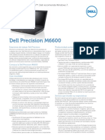 Dell Precision M6600 Spec Sheet Es