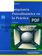Psiquiatria Psicodinamica en La Practica Clinica