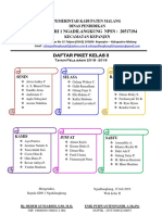 DAFTAR PIKET KELAS II 2019 - 2020