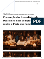 Convenção das Assembleias de Deus emite nota de repúdio contra a Porta dos Fundos - Instituto Teológico Gamaliel.pdf