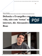 Defenda o Evangelho com sua vida, não com ‘tretas’ na internet, diz Alessandro Vilas Boas - Instituto Teológico Gamaliel.pdf