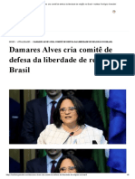 Damares Alves cria comitê de defesa da liberdade de religião no Brasil - Instituto Teológico Gamaliel.pdf