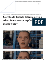 Garoto do Estado Islâmico cita o Alcorão e ameaça repórter_ _Vou matar você_ - Instituto Teológico Gamaliel.pdf