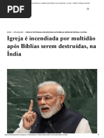 Igreja é incendiada por multidão após Bíblias serem destruídas, na Índia - Instituto Teológico Gamaliel.pdf