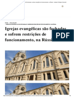 Igrejas evangélicas são fechadas e sofrem restrições de funcionamento, na Rússia - Instituto Teológico Gamaliel.pdf