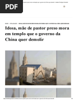 Idosa, mãe de pastor preso mora em templo que o governo da China quer demolir - Instituto Teológico Gamaliel.pdf