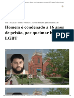 Homem é condenado a 16 anos de prisão, por queimar bandeira LGBT - Instituto Teológico Gamaliel.pdf