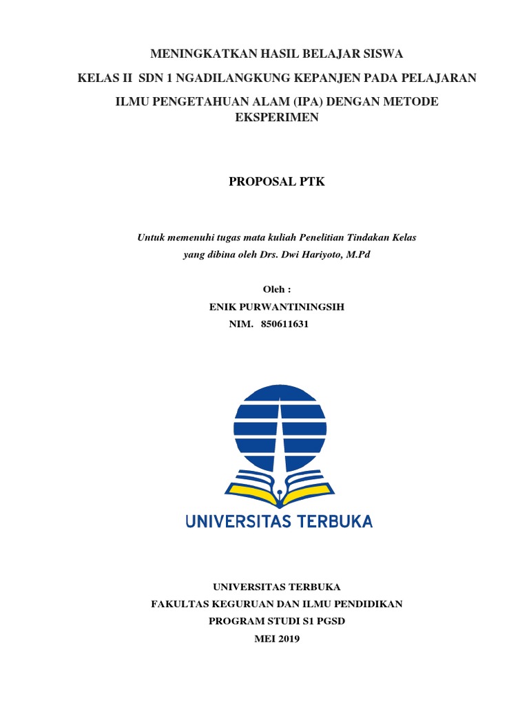 Meningkatkan Hasil Belajar IPA Kelas II | PDF | Sains & Matematika