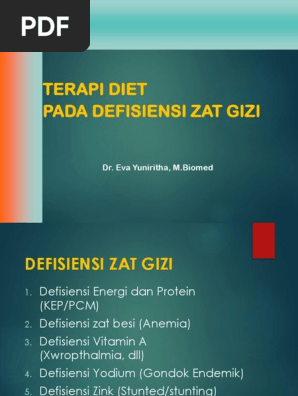 Terapi Diet Kep Soal Kasus 2019 Pdf