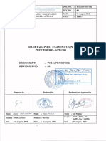 RT Procedure - API 1104 Standard PDF